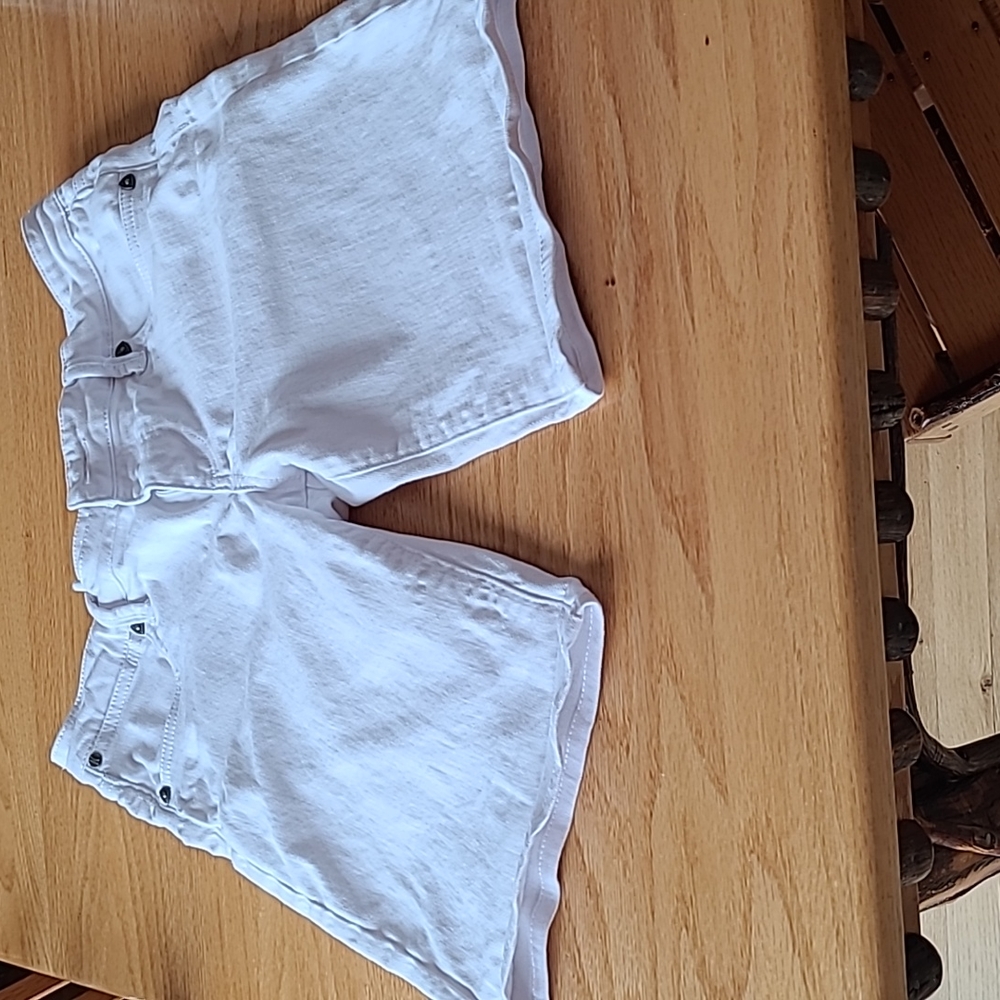 Kut From The Kloth White Jean Shorts